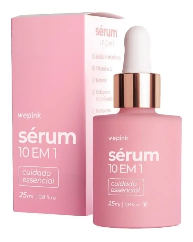 Sérum Facial 10 em 1 WePink 25 mL