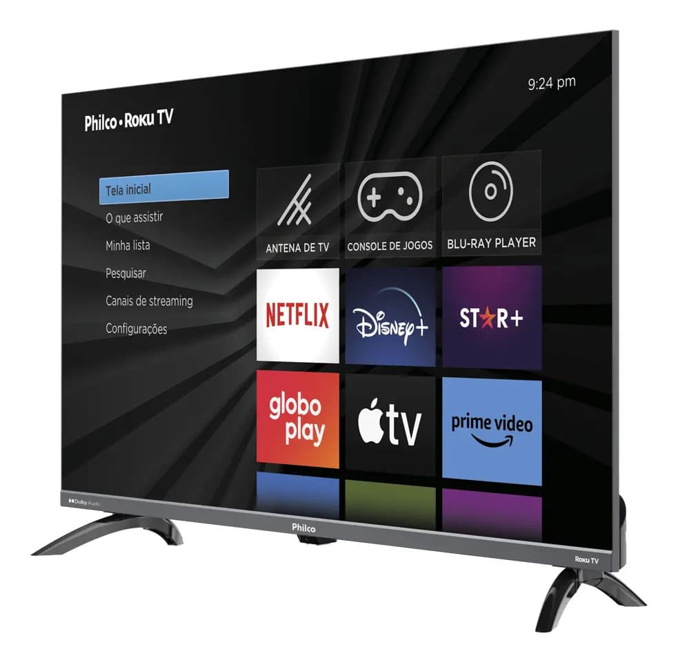 Smart TV 32" Philco P32VIK Roku