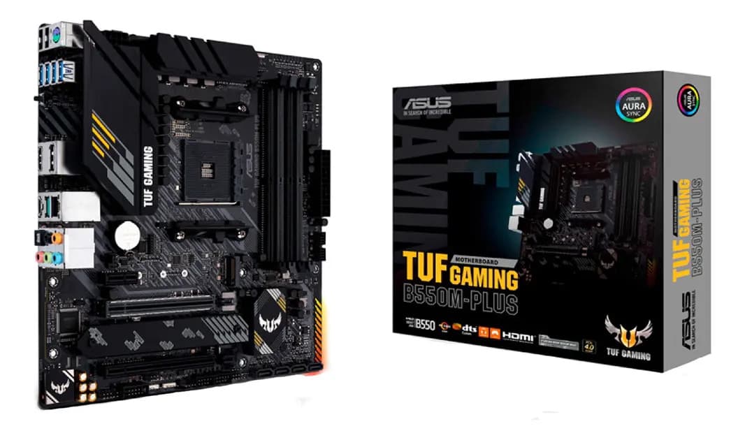 Placa-mãe Asus TUF Gaming B550M-PLUS