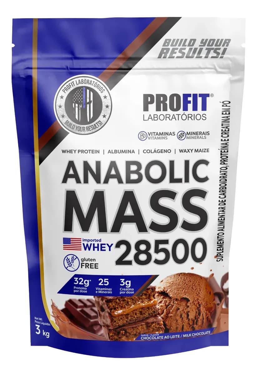 Hipercalórico Anabolic Mass 3 kg Chocolate