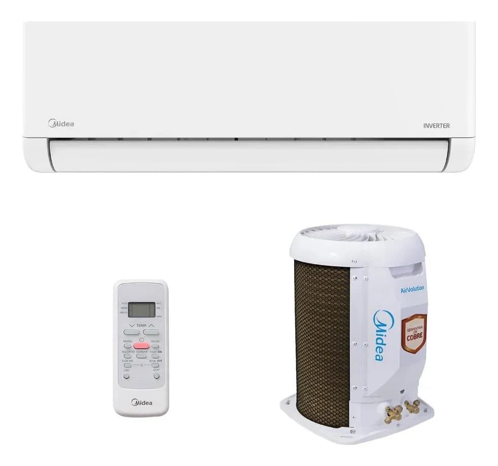Ar-condicionado Midea AirVolution Lite 12.000 BTUs Frio