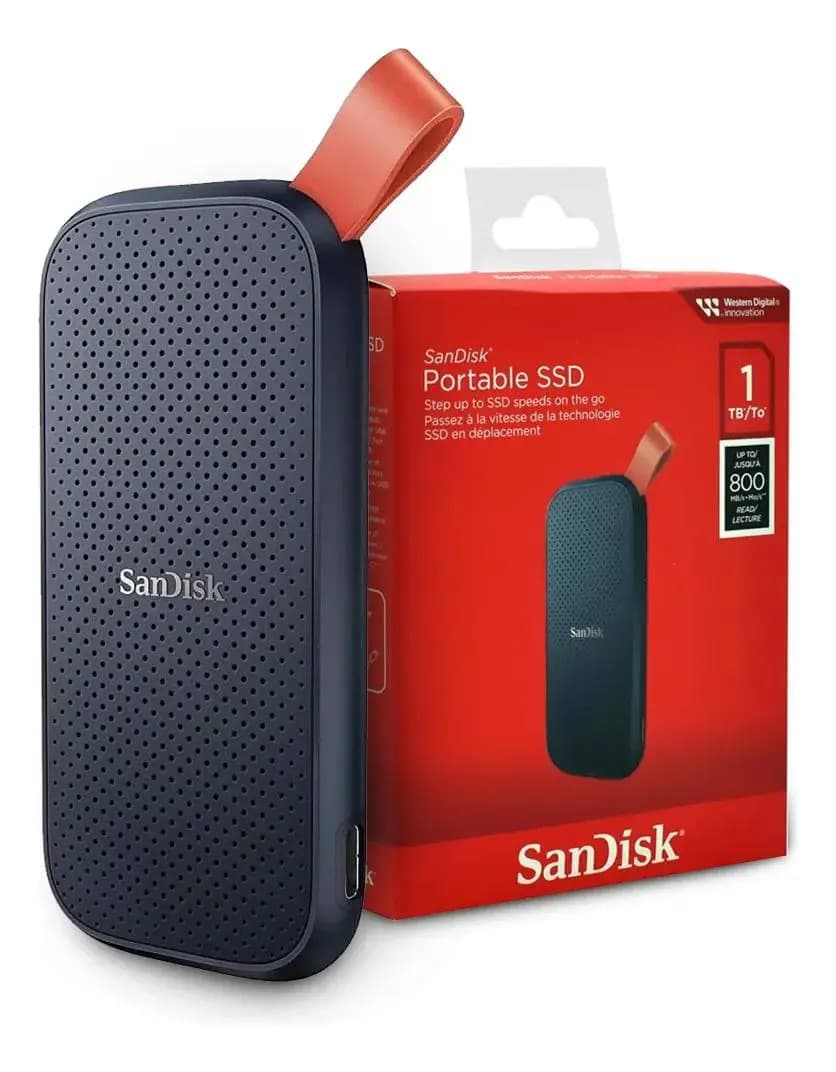 SSD Externo SanDisk 1TB USB 3.2