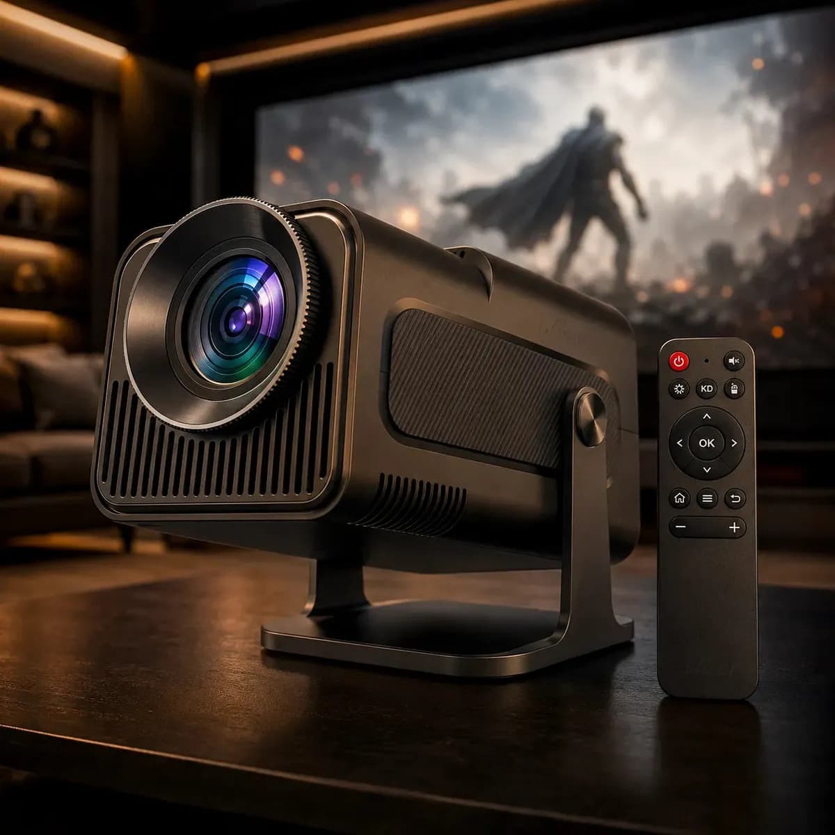 Projetor HY320 Full HD com Android