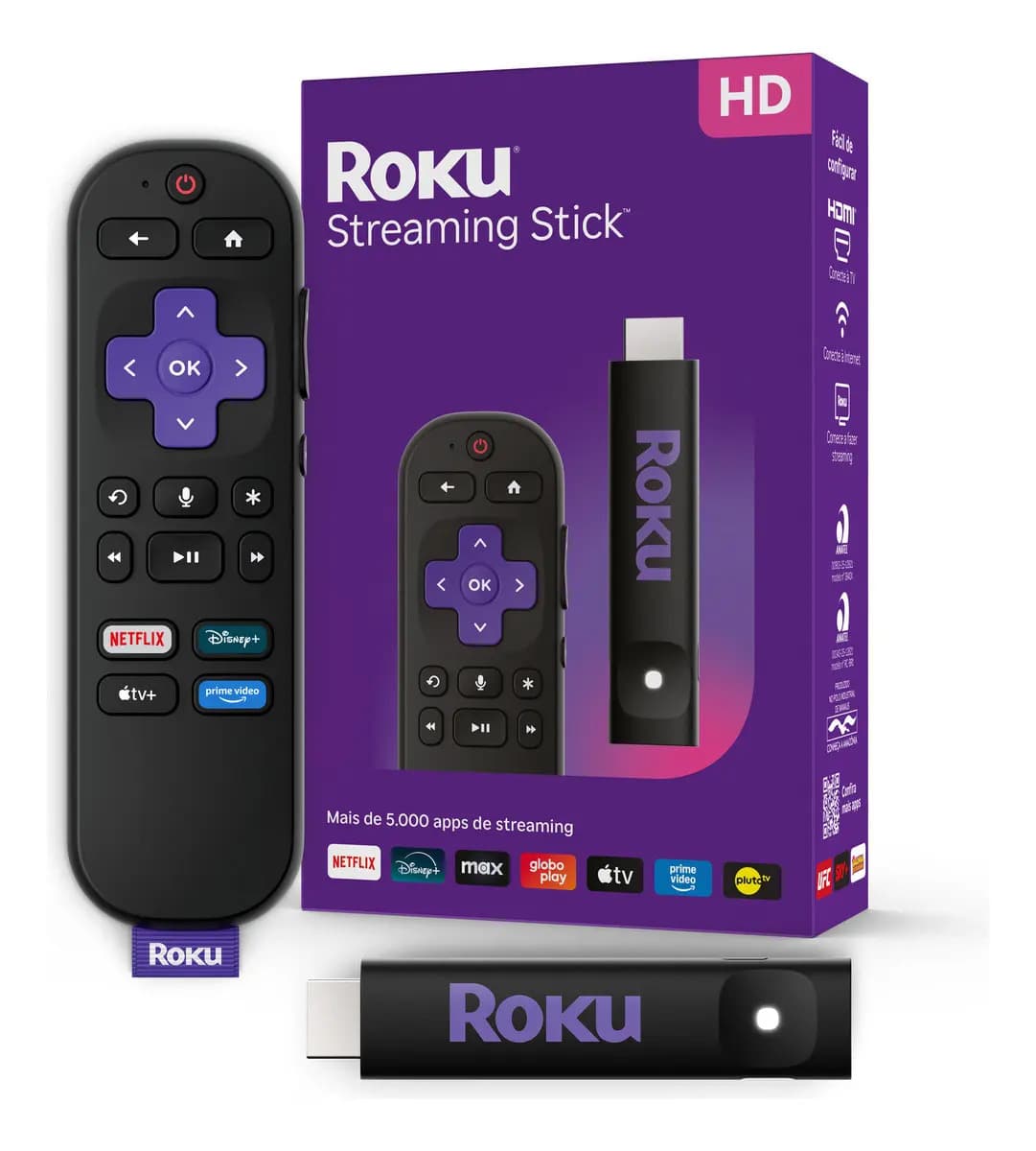 Roku Streaming Stick (3ª geração)